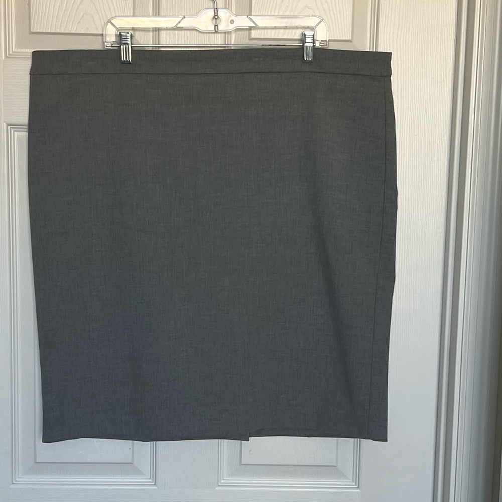 J. Crew No. 2 Pencil Skirt in Gray- Size 20